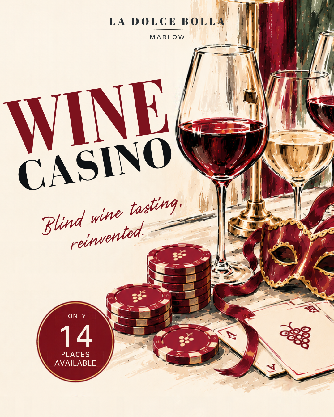 Wine Casino - Blind Wine Tasting, Reinvented